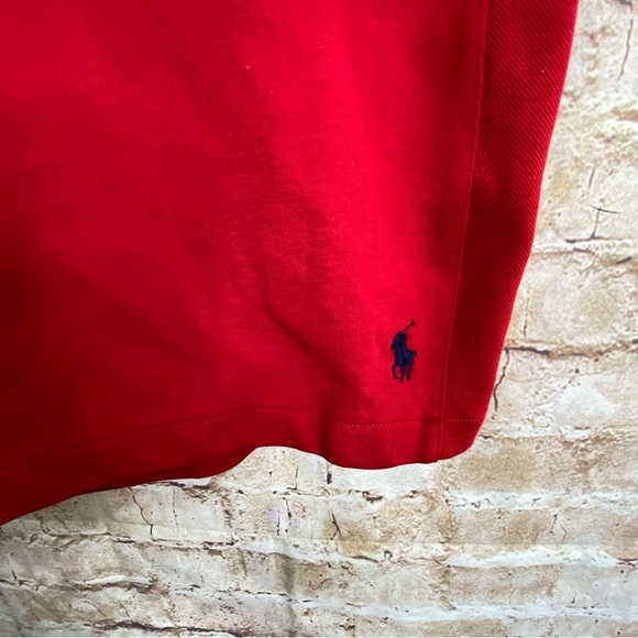 Polo Ralph Lauren Shorts Double Knit Tech Athletic Short in Red Size XXL - Picture 3 of 7